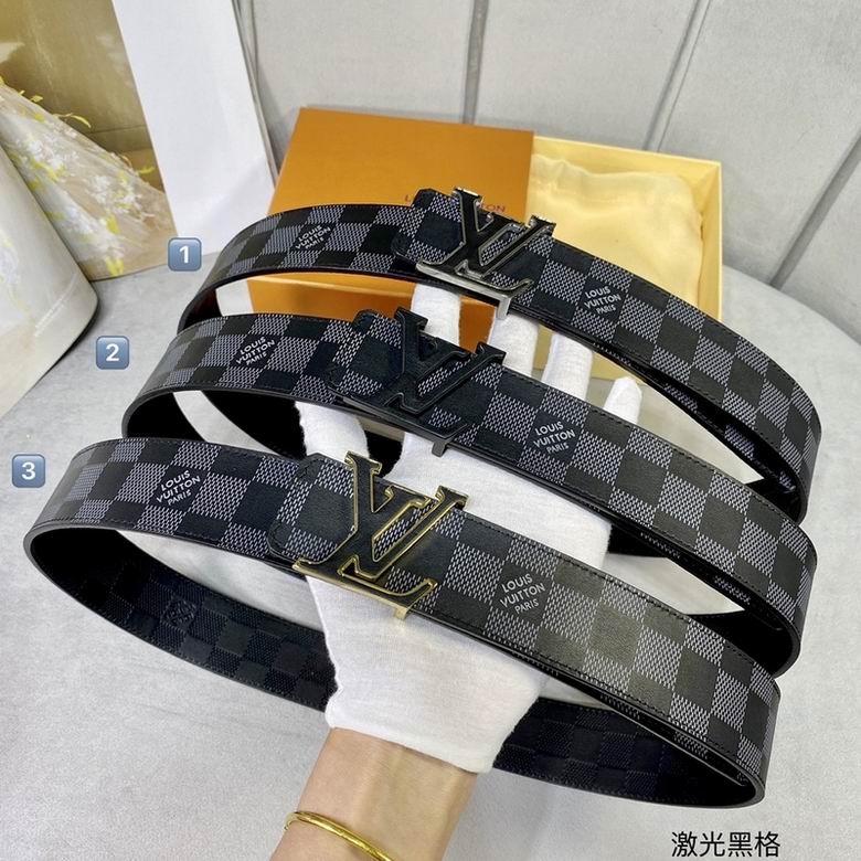 LV Belt 40mmX95-110CM 7D (722)